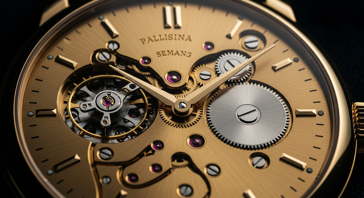 Luxury watch dial